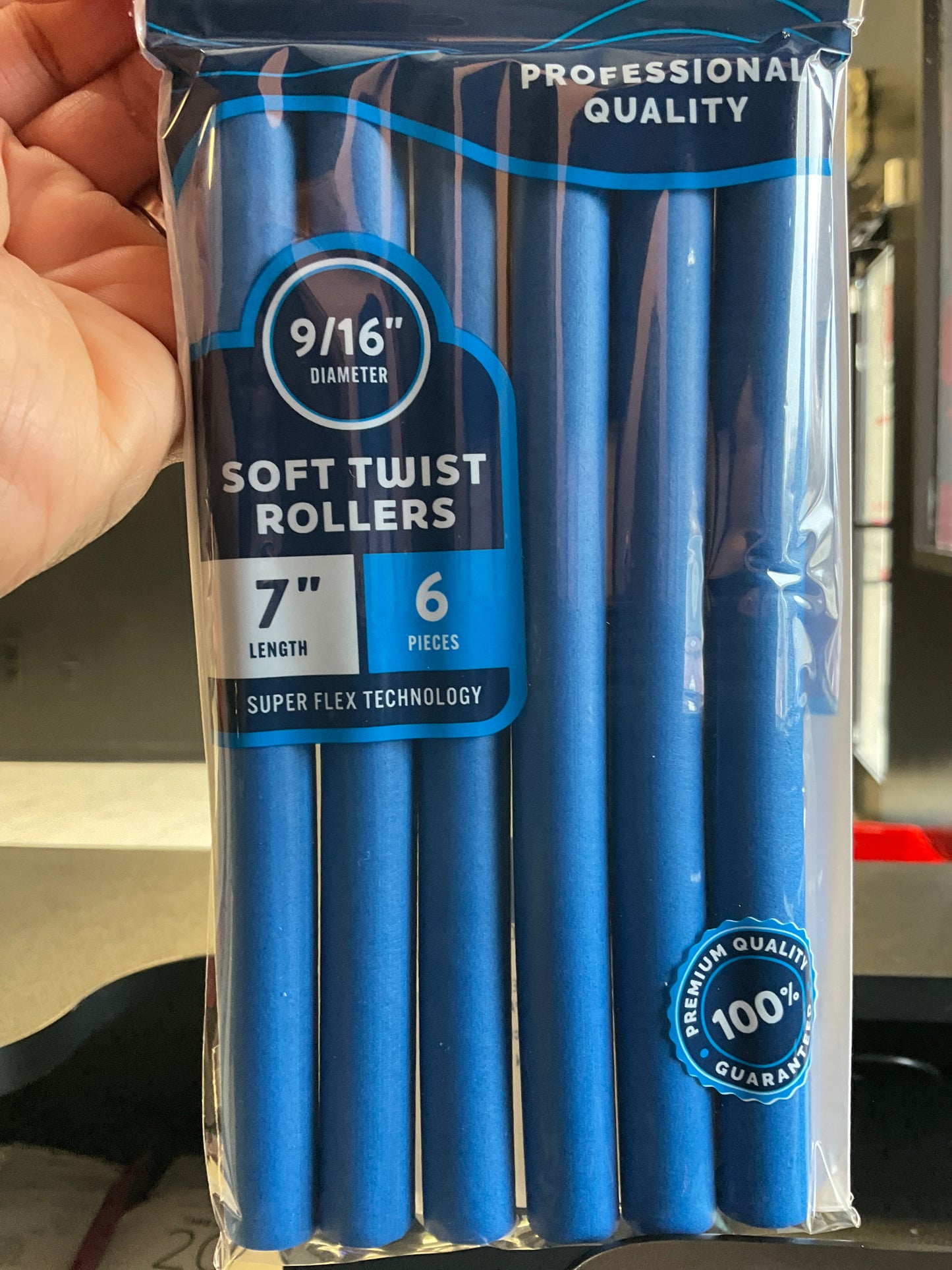 Annie 7” Soft Twist Roller (9/16)