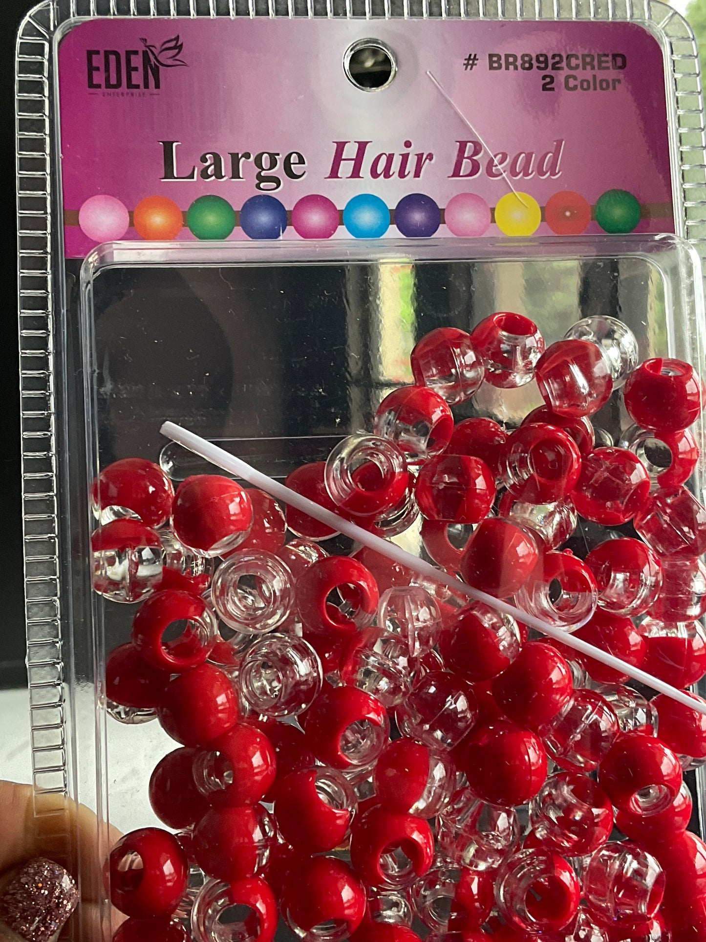 Large Hair Beads