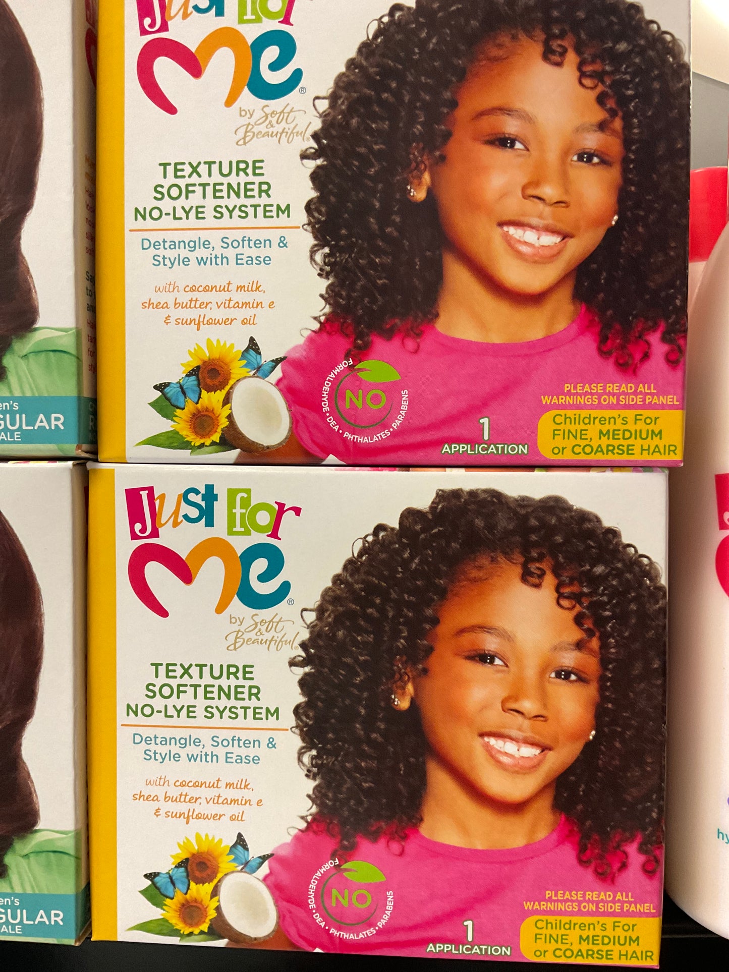 Just for Me Texture Sofener No-Lye System