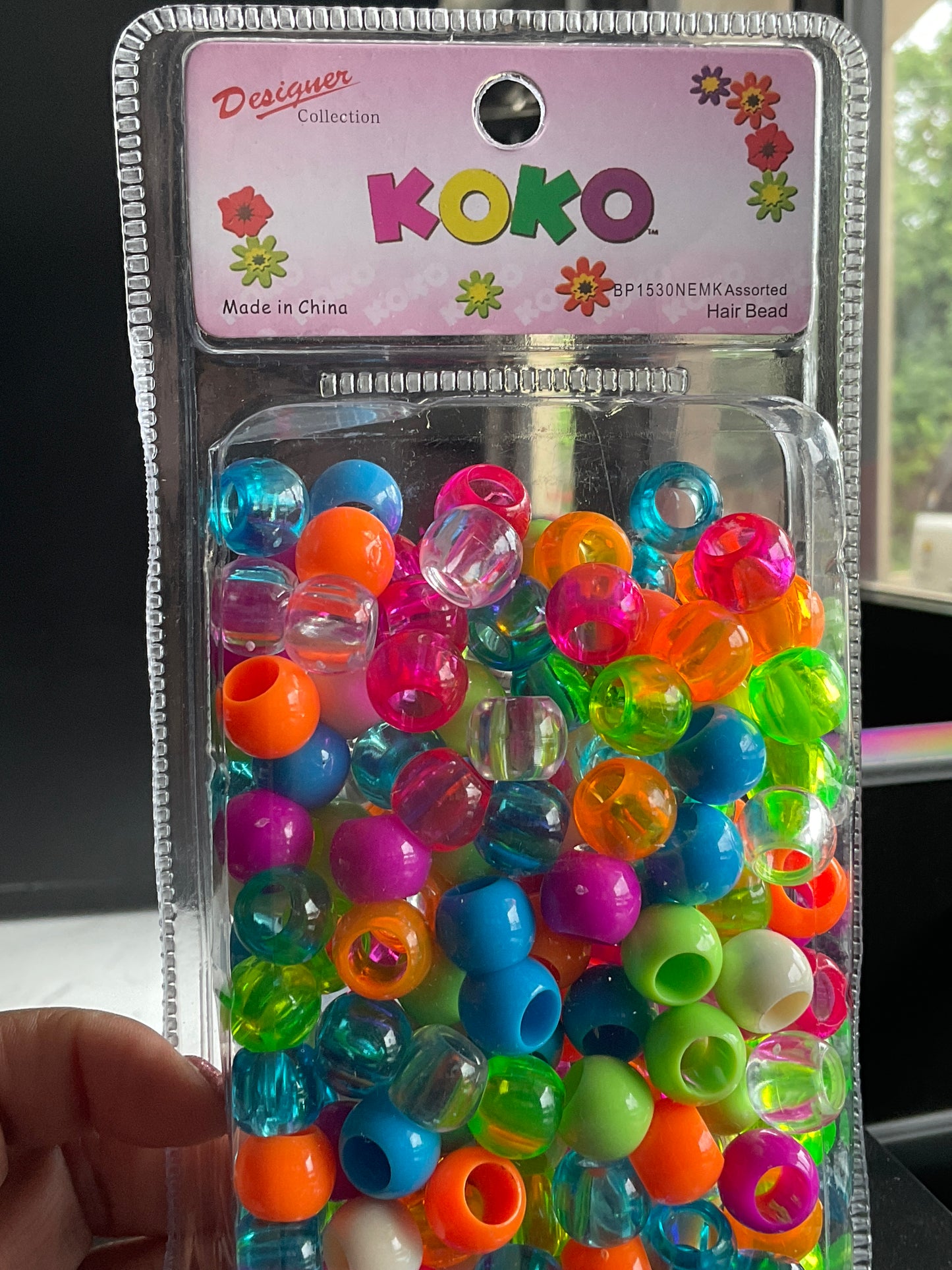 Large Hair Beads