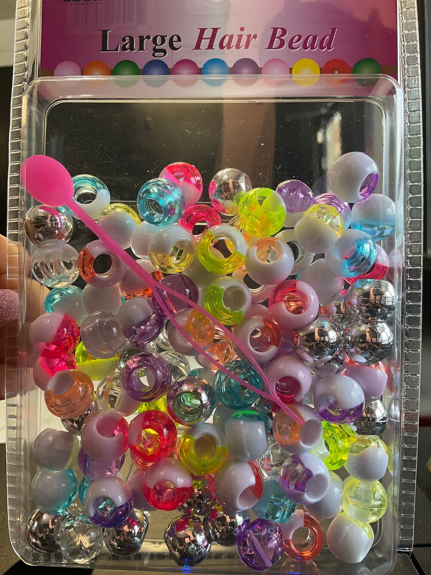 Large Hair Beads
