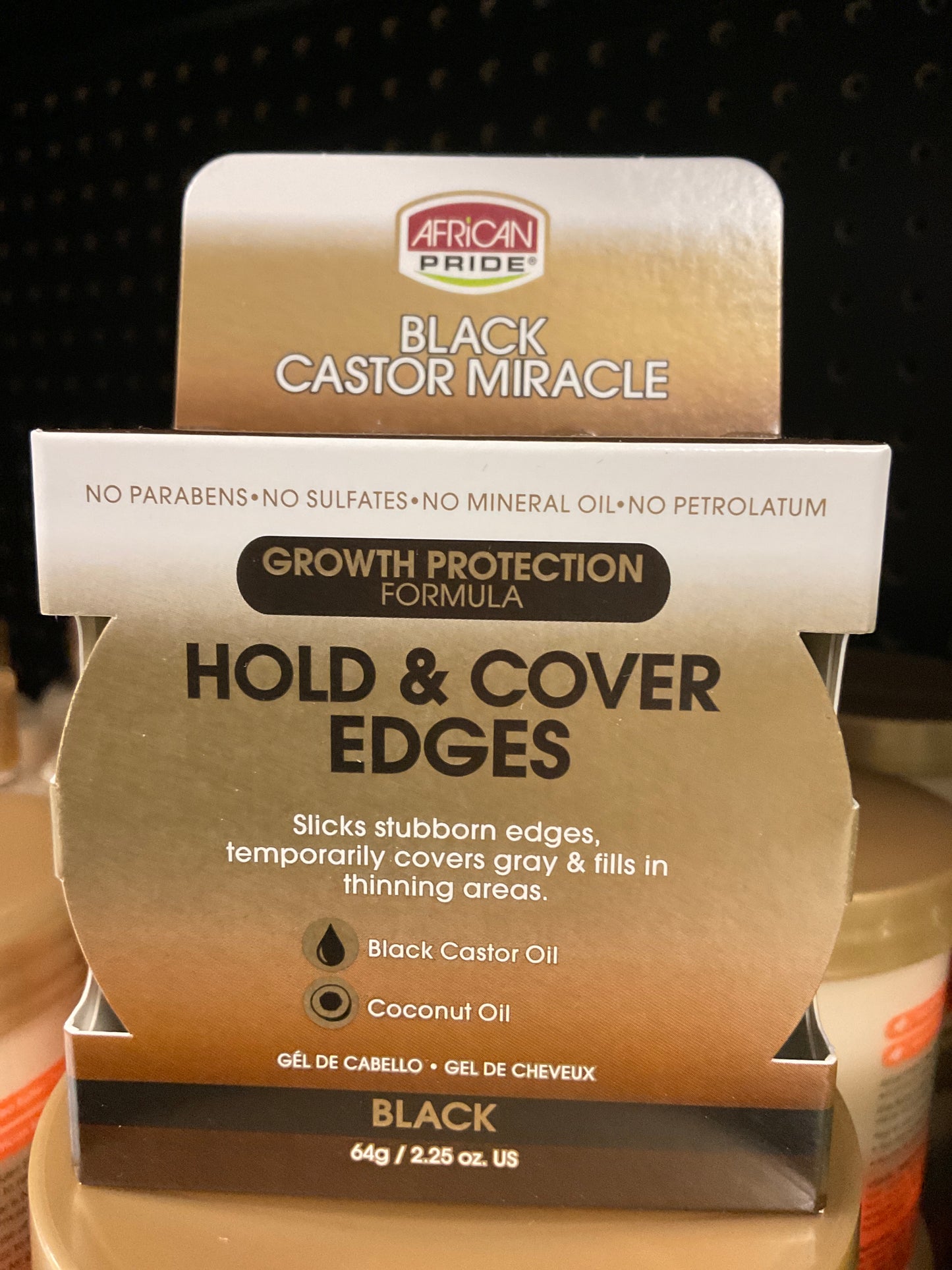 African Pride Hold and Cover Edges