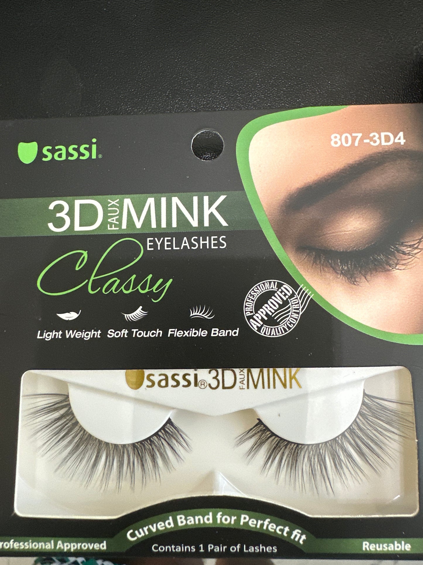 3D Mink Faux Lashes (807-3D4)