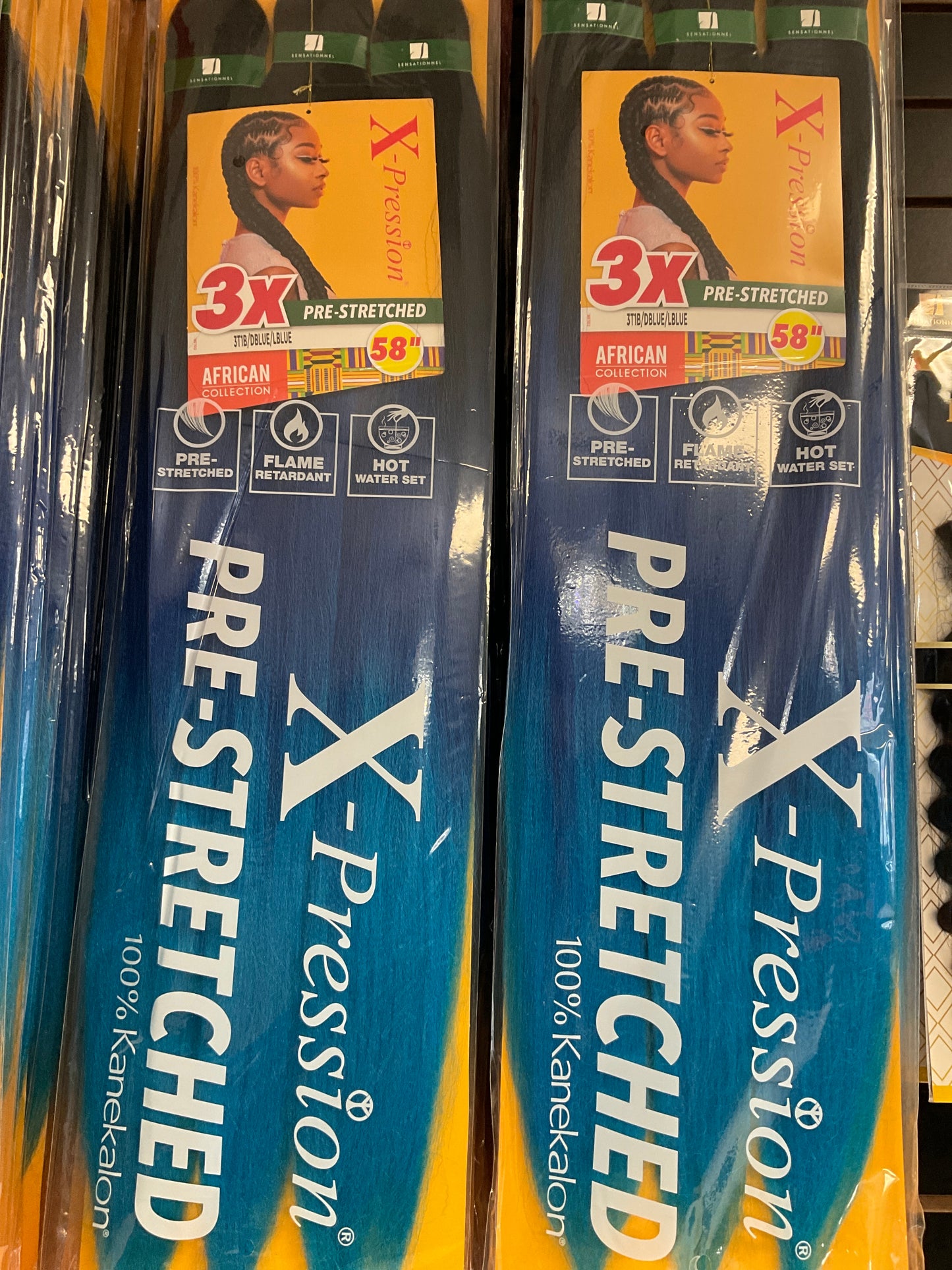 X-Pression Pre-stretched blue