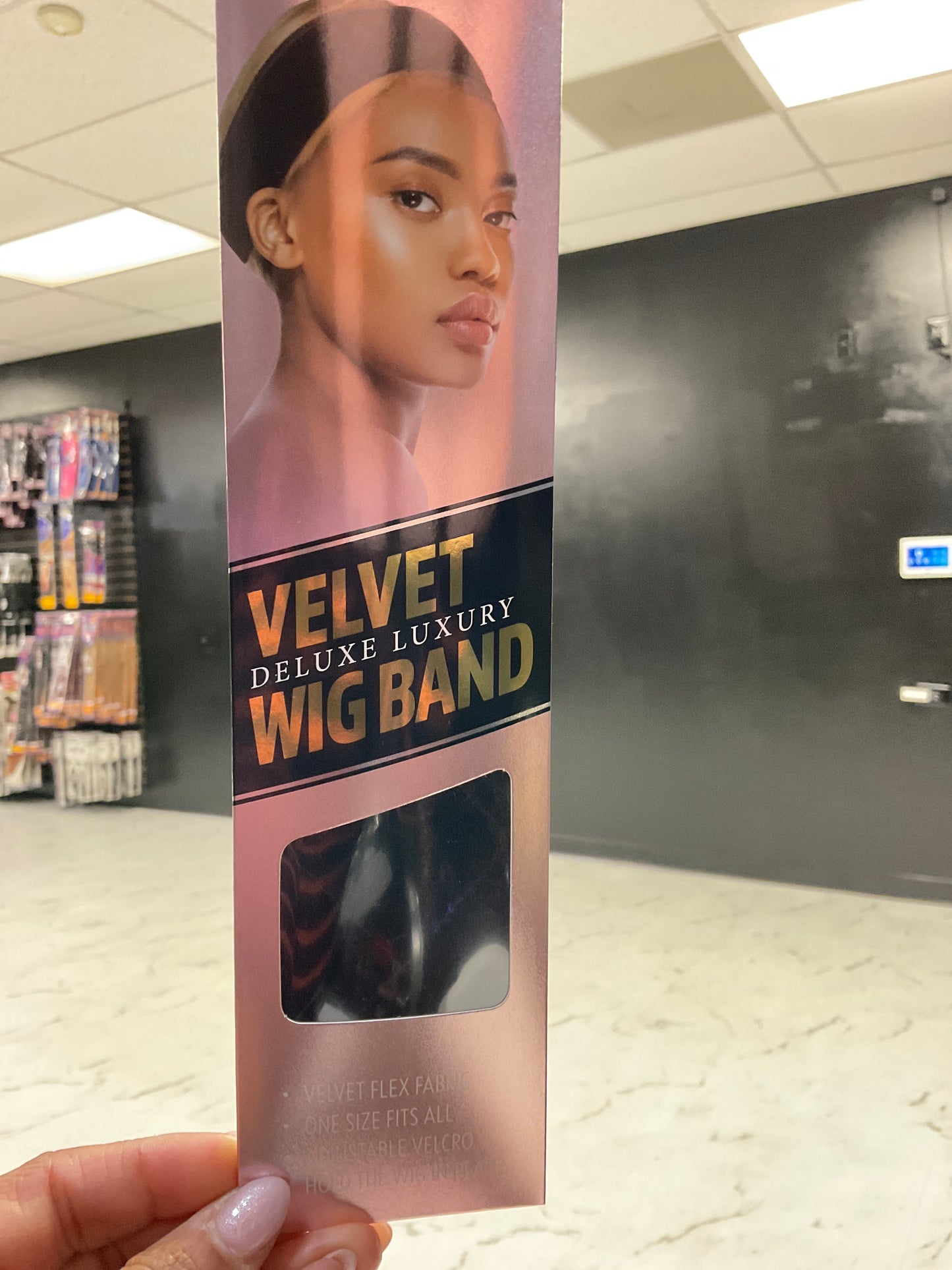 DW Velvet Deluxe Luxury Wig Band