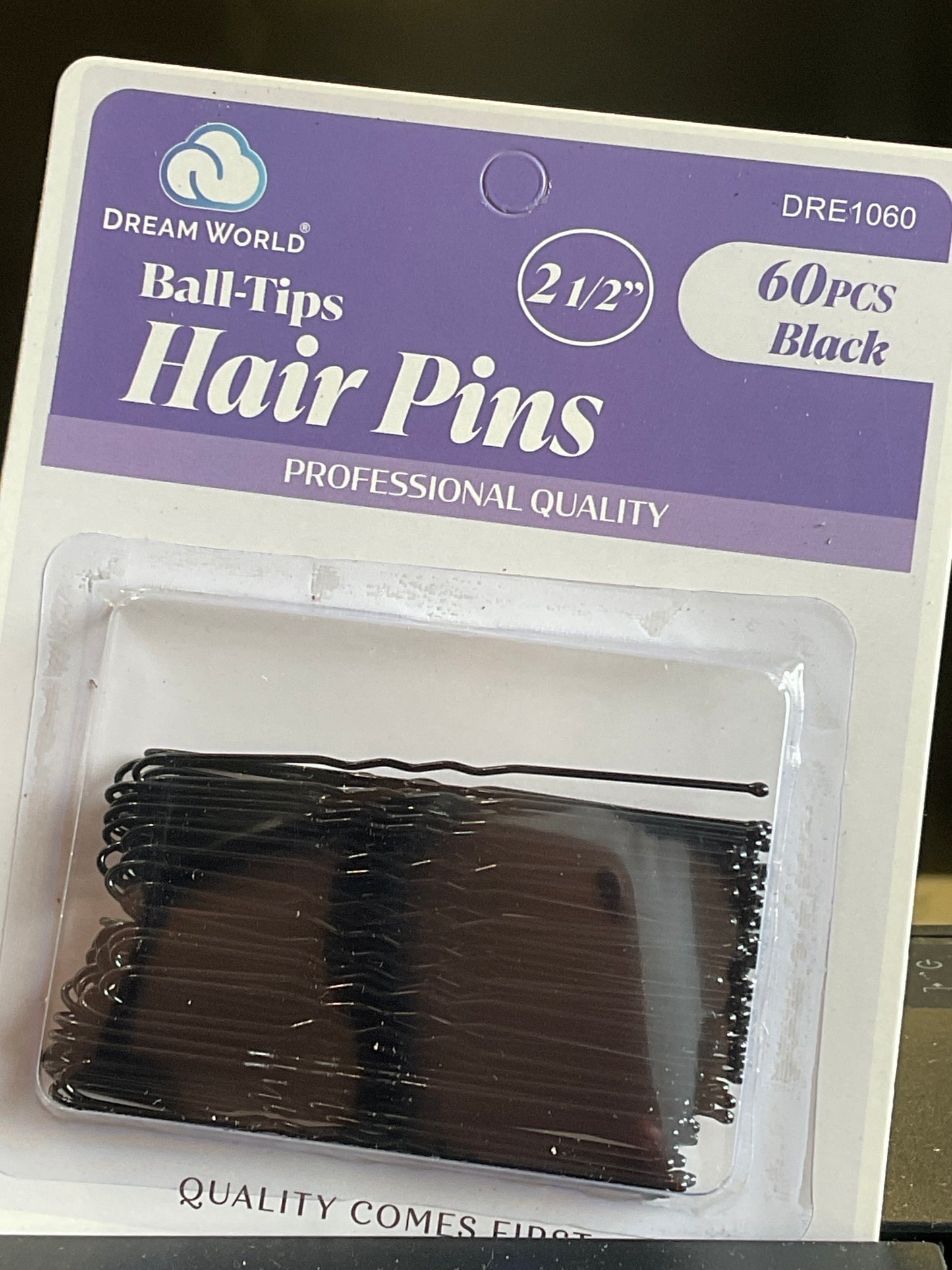 DW Ball Tip Hair Pins 2 1/2”