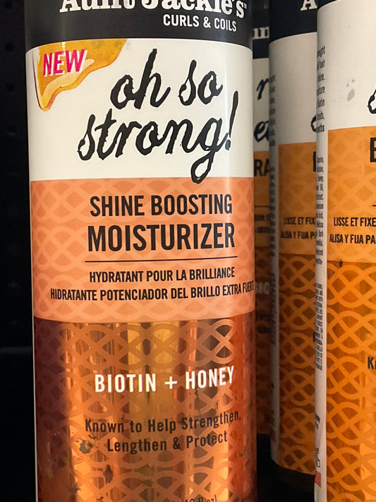 Aunt Jackie’s Oh So Strong Shine Moisturizer