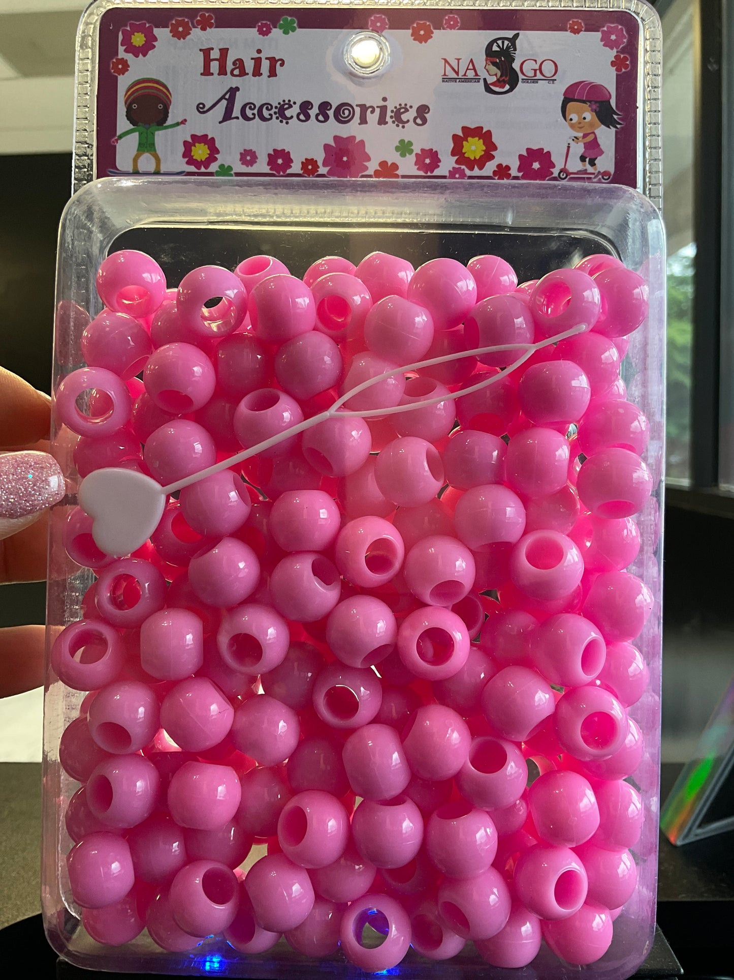 Large Hair Beads
