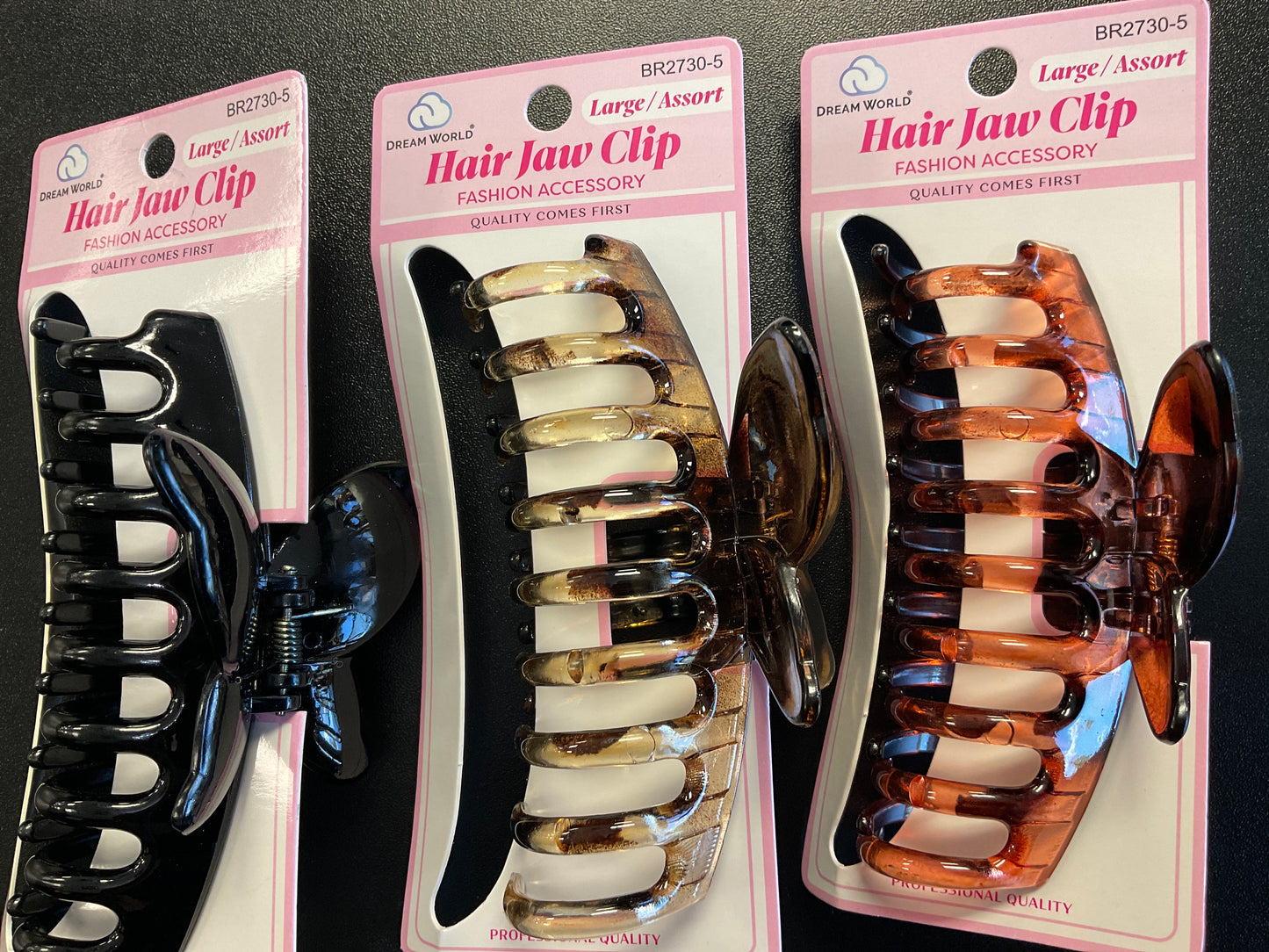 DW Hair Jaw Clip (Assorted)