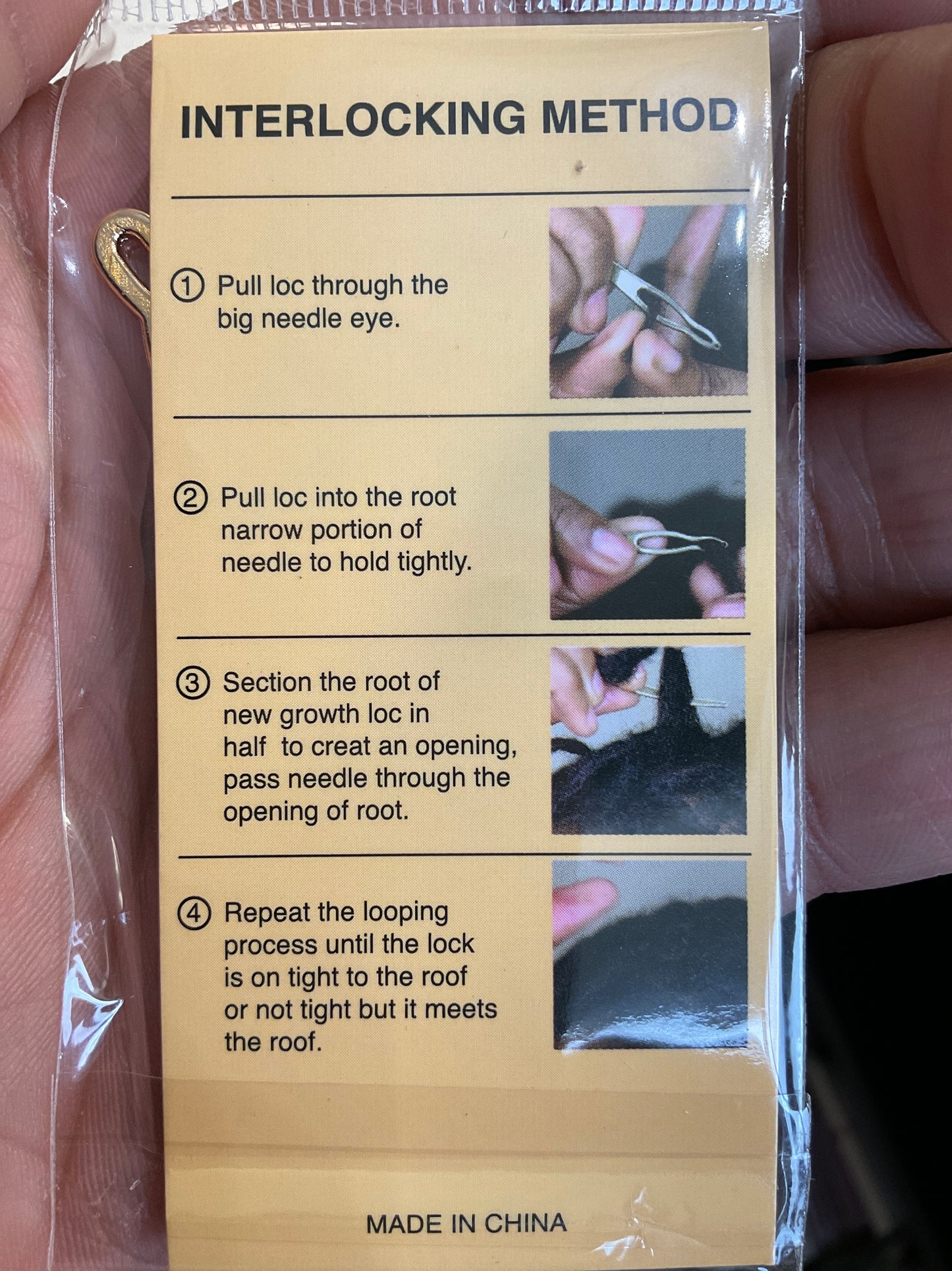 Interlocking Needle