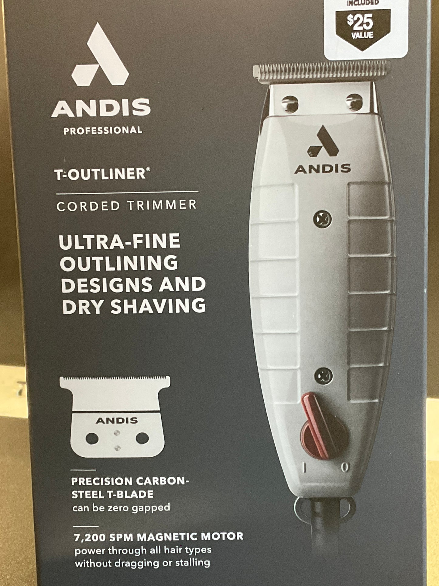 Andis T-Outliner BONUS BLADE FREE