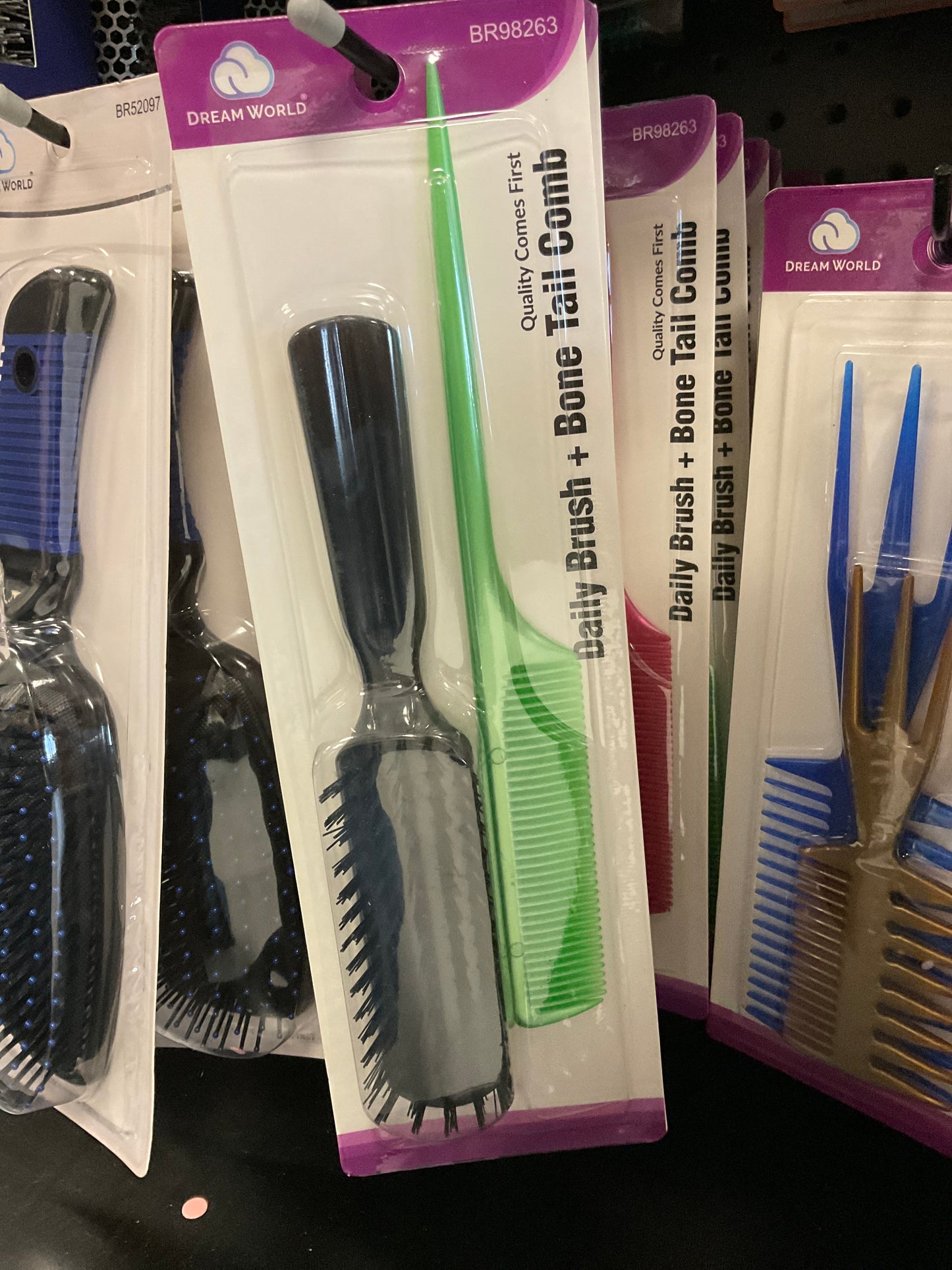 Dream Brush and Comb Bone Tail (Assorted)