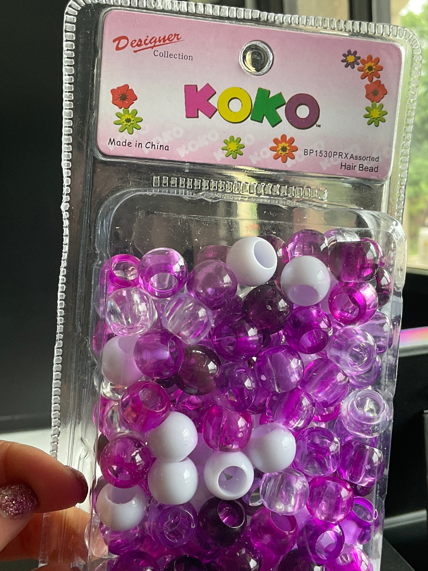 Large Hair Beads