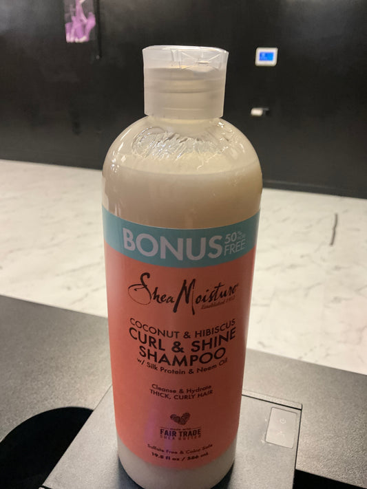 Shea Moisture Curl & Shine Shampoo BONUS