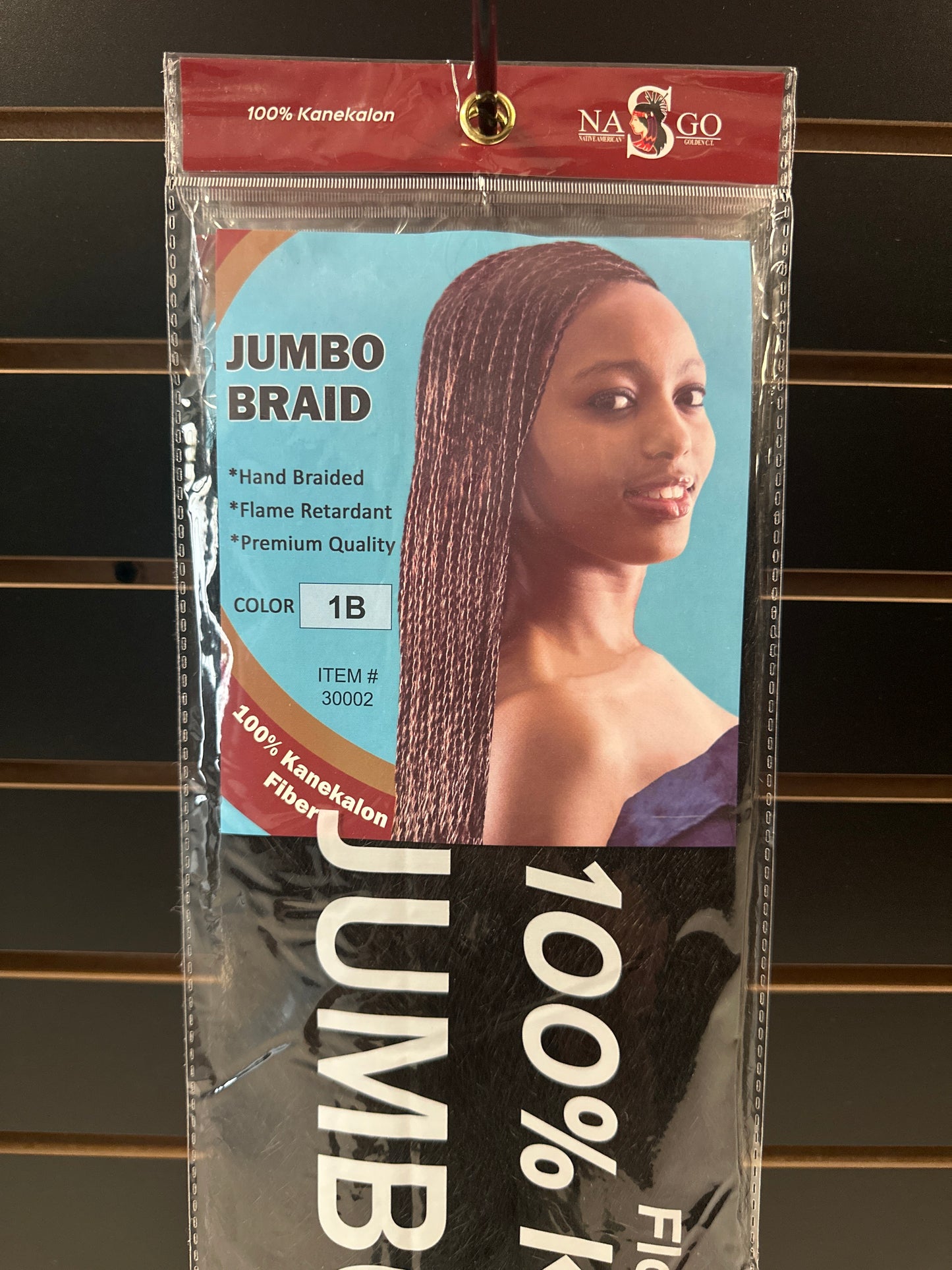 Nasgo 24” Jumbo Braiding Hair (1B)