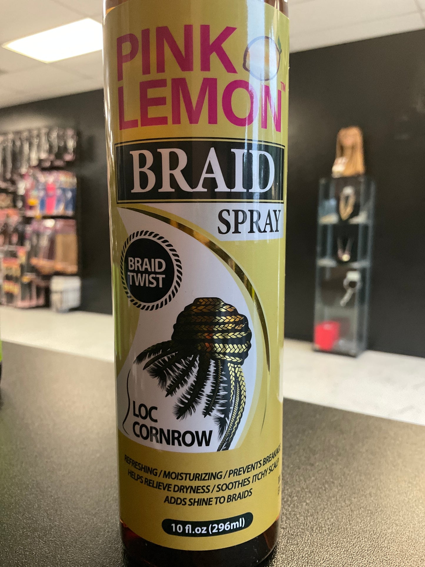 Pink Lemon Braid Spray