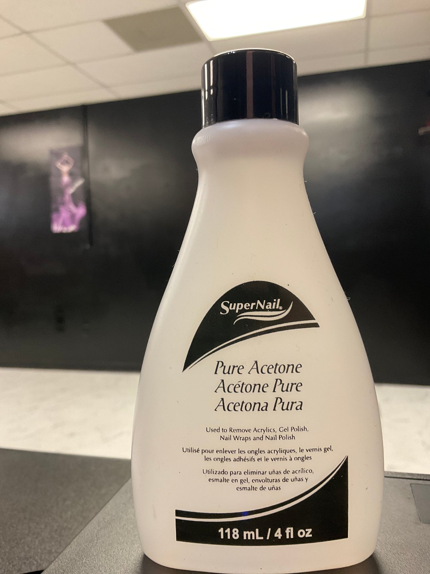 Super Nail Acetone 4 oz