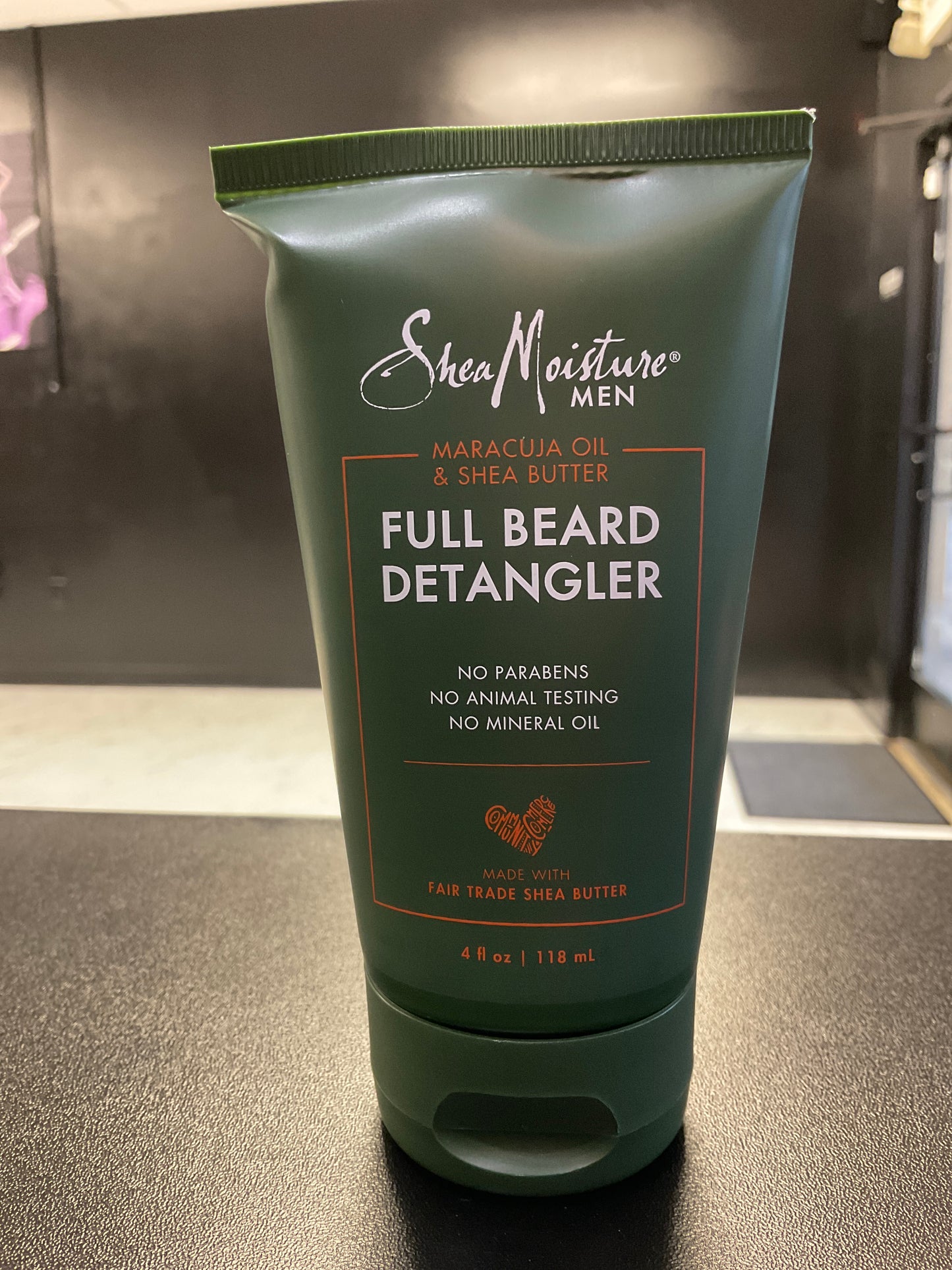Shea Moisture Men's Maracujav Oil & Shea Butter Full Beard Detangler (4 fl oz)