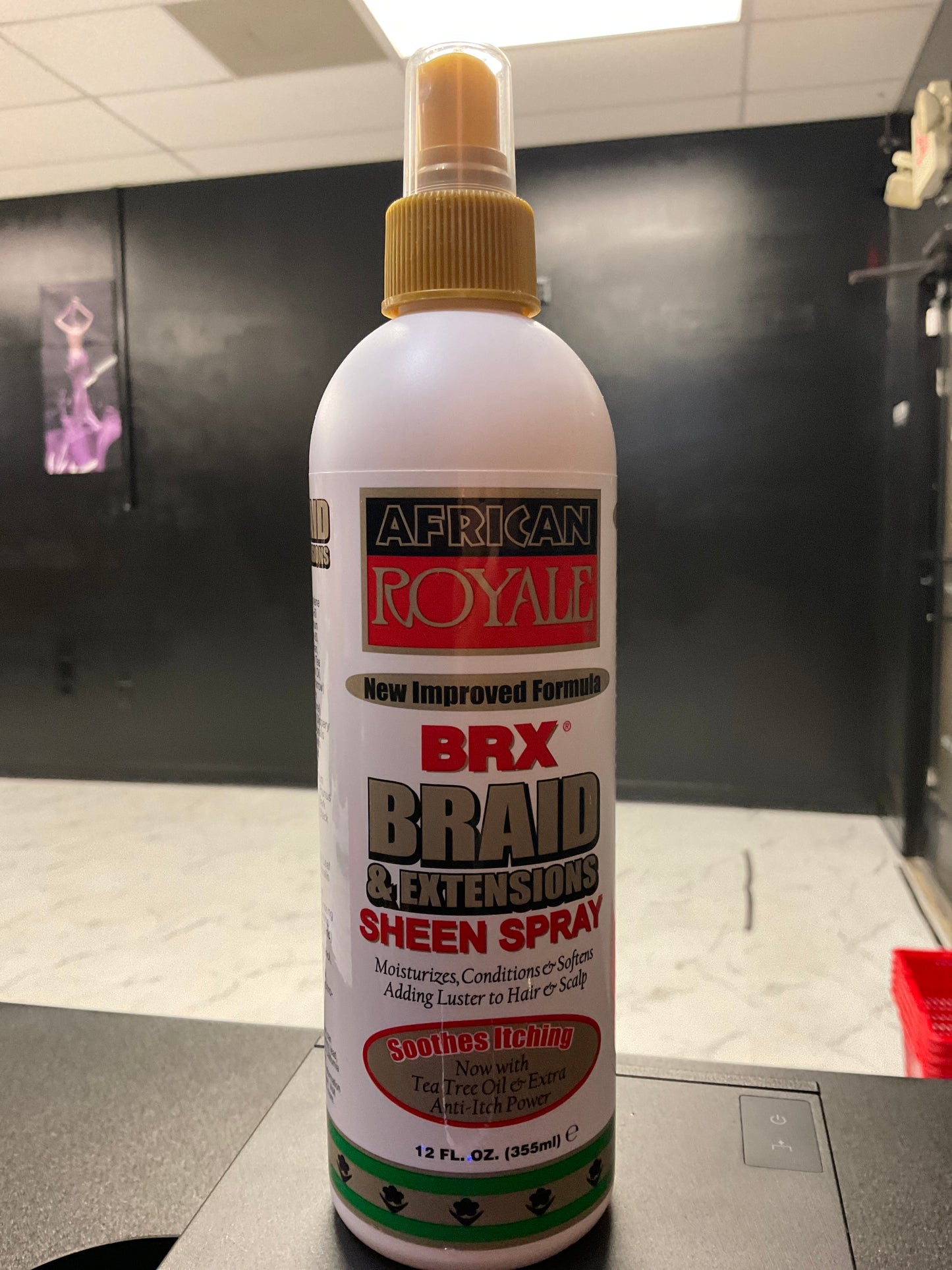 African Royale Braid Sheen Spray