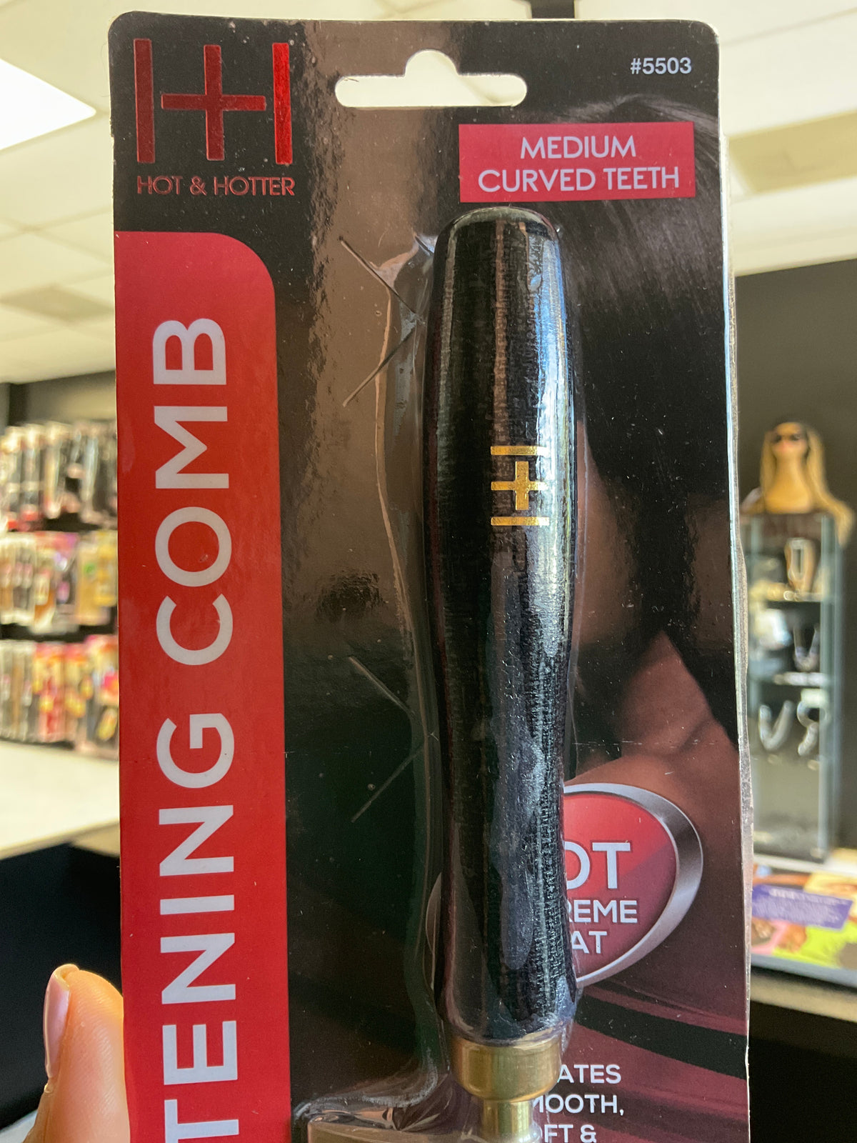 Hot & Hotter Straightening Comb