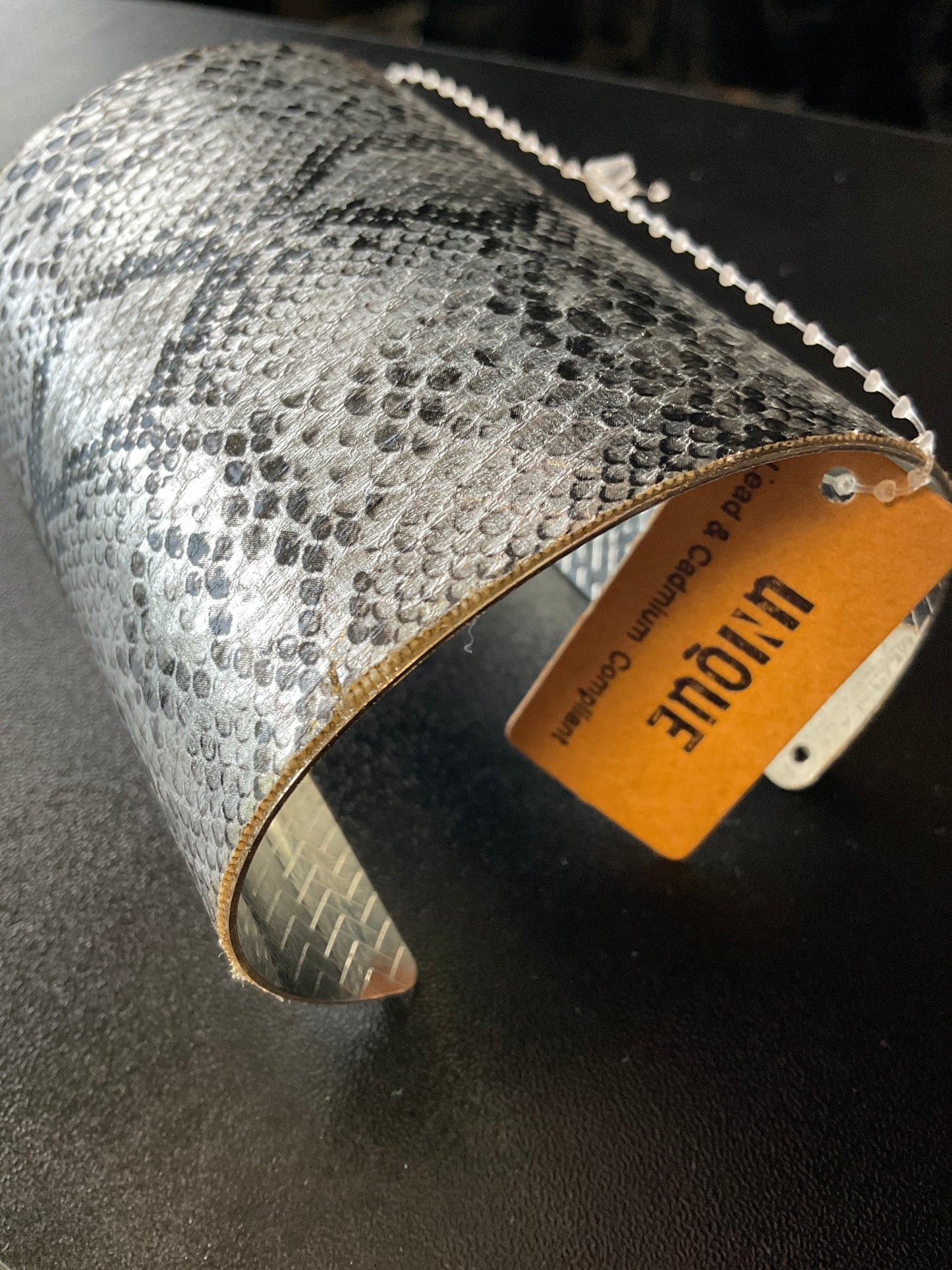 Snakeskin Cuff Bracelet
