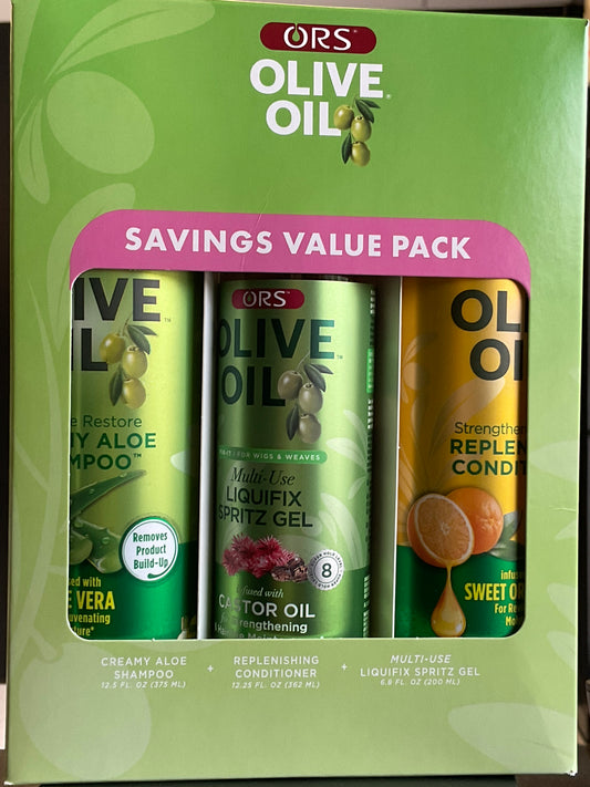 ORS Olive Oil Value ( Sham/Cond/Spritz)
