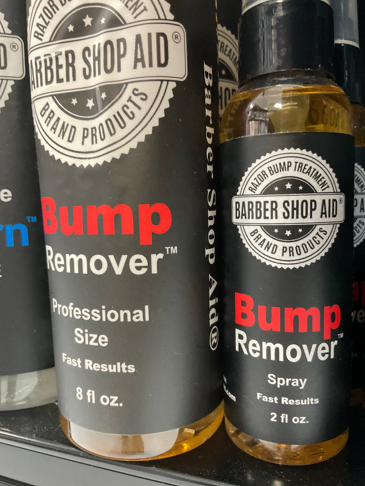Barber Shop Aid Bump Remover