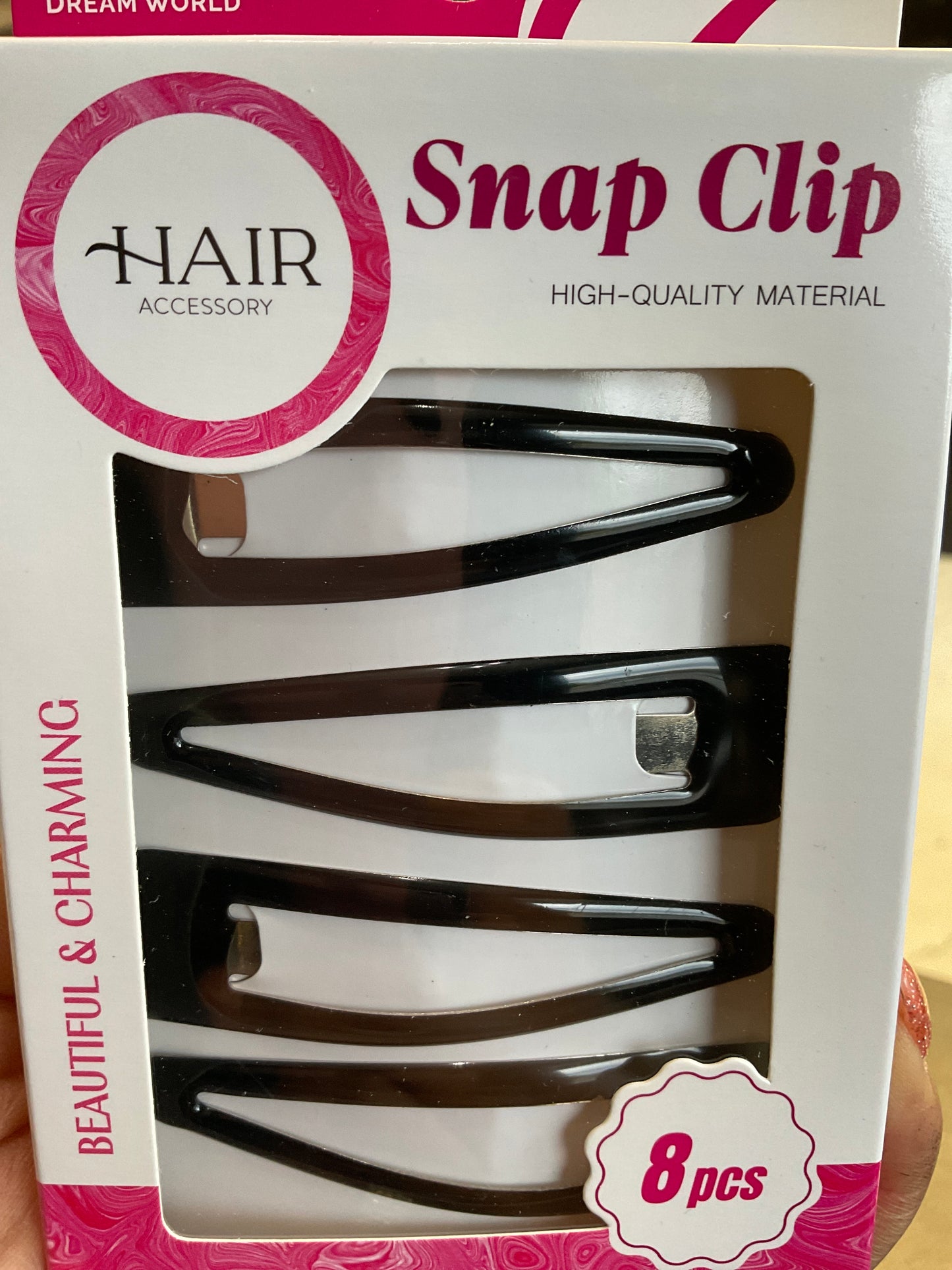 Hair Snap Clip (8 pc)