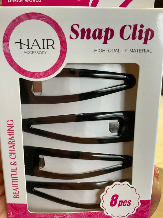 Hair Snap Clip (8 pc)