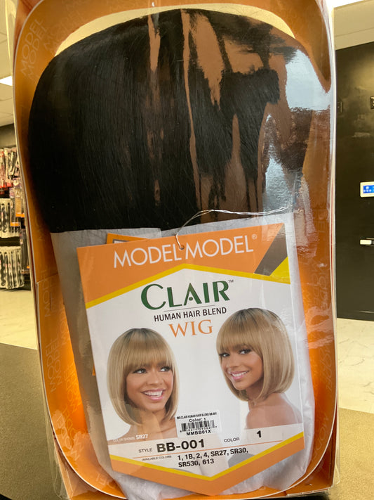 Model Model Clair Human Wig
