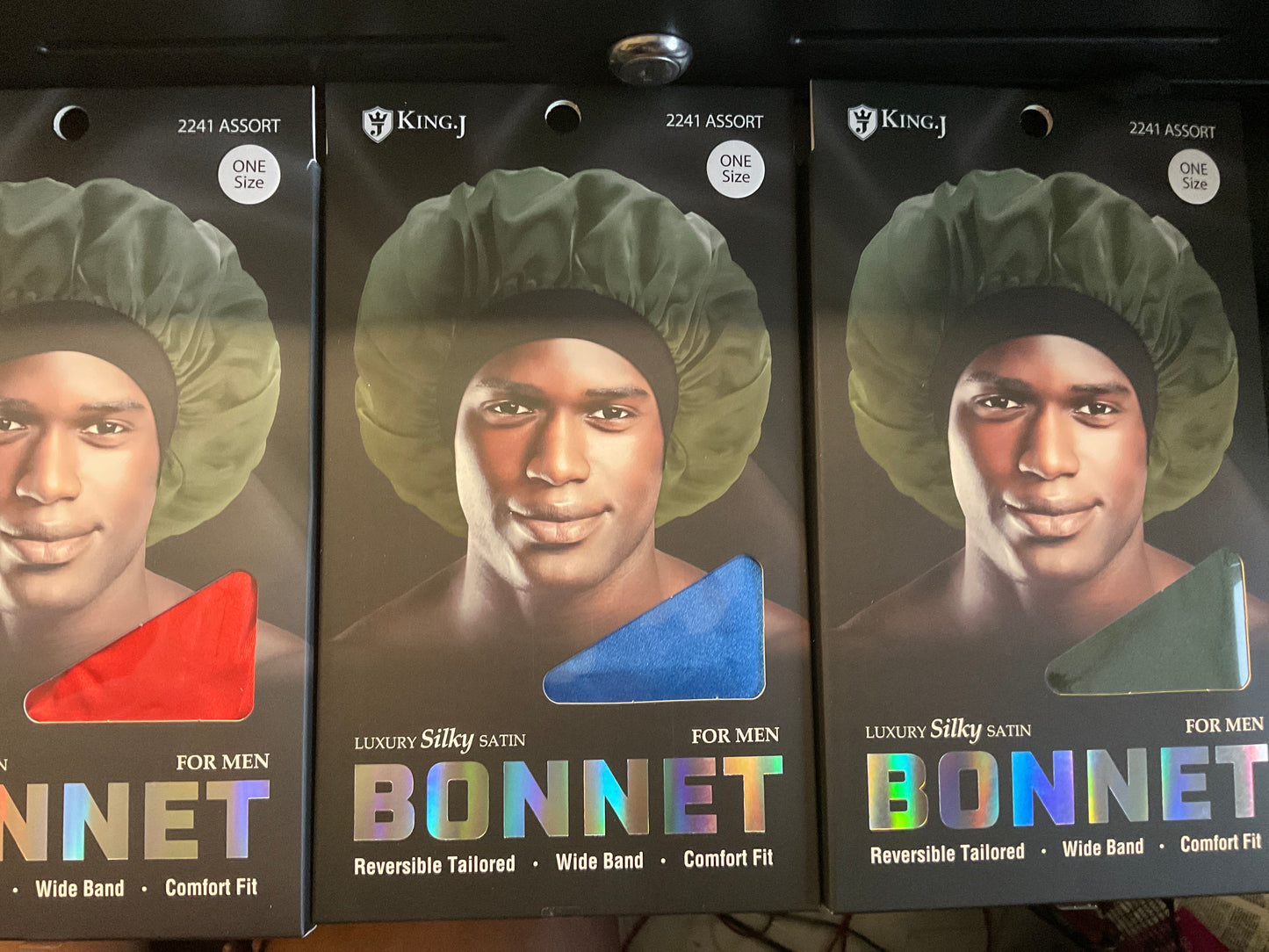 Luxury Silky Satin Bonnet for Men