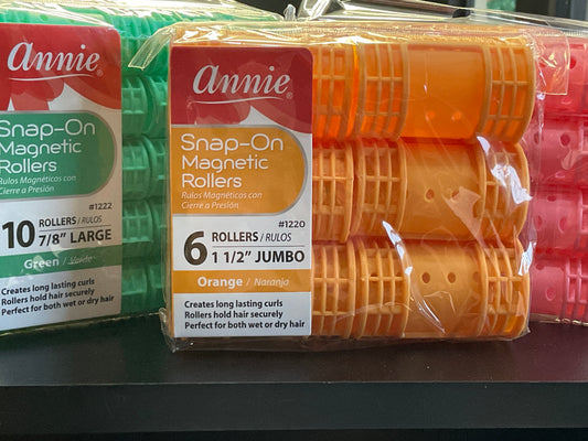 Annie Snap-On Magnetic Rollers