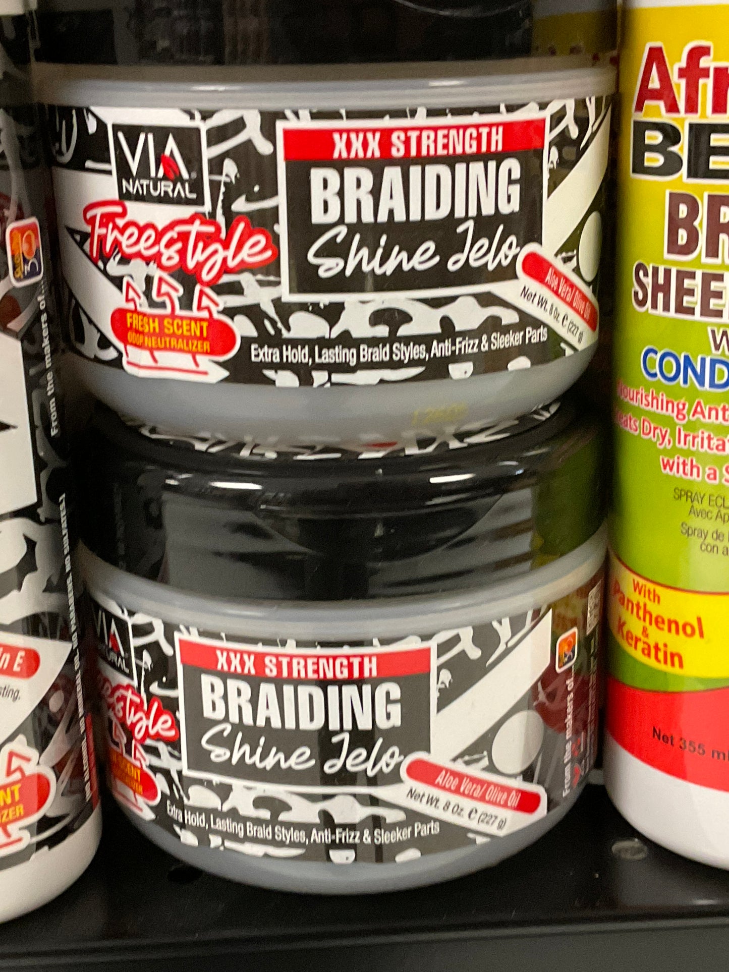 Via Nat Freestyle Braid Braiding Shine Jelo XXX Strength