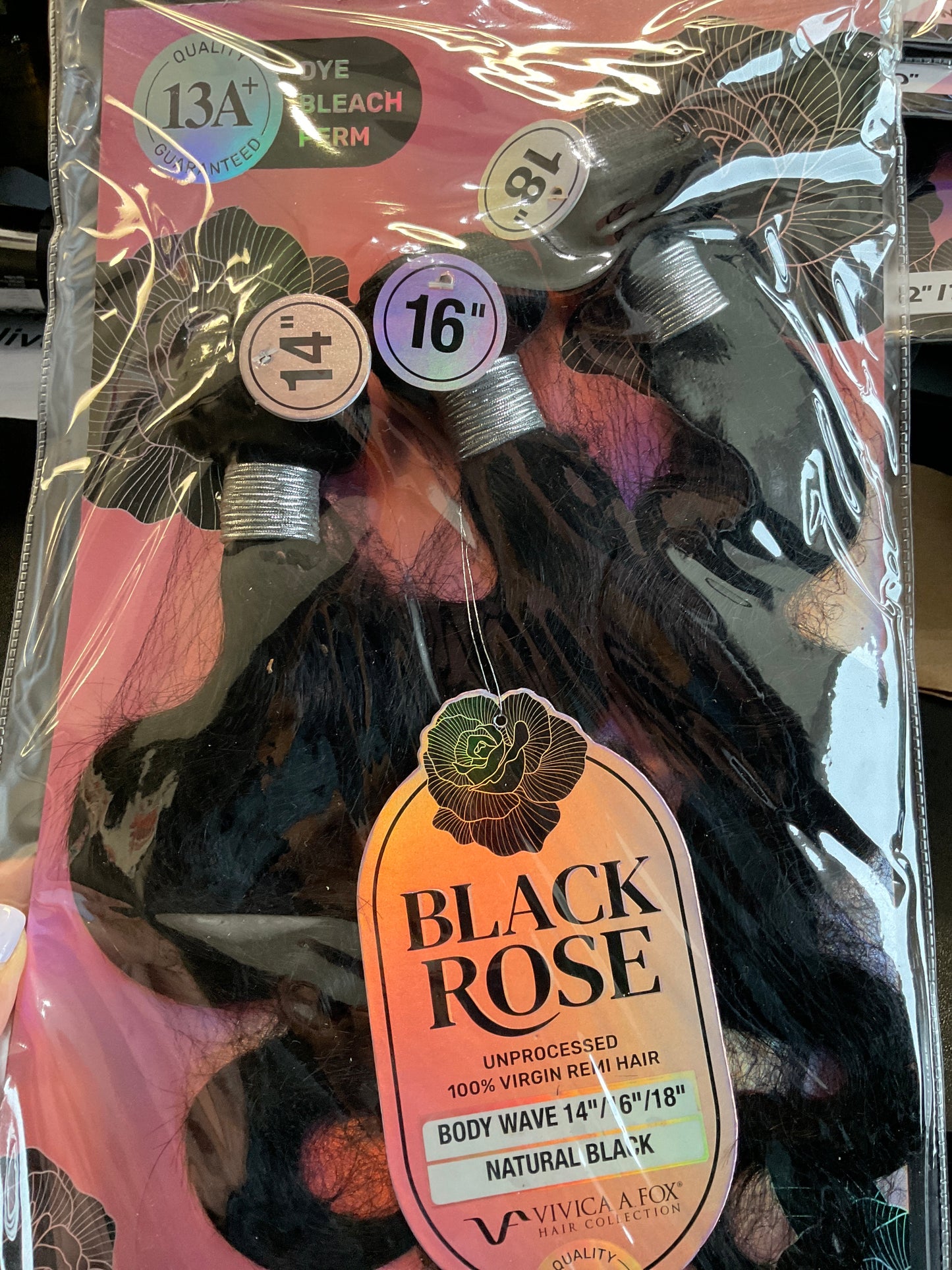 Vivica Fox Black Rose Unprocessed Bundles
