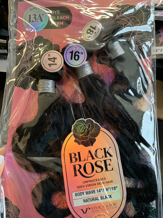 Vivica Fox Black Rose Unprocessed Bundles