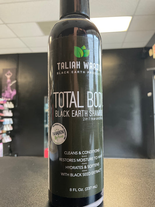 Taliah Waajid Total Body Black Earth Shampoo
