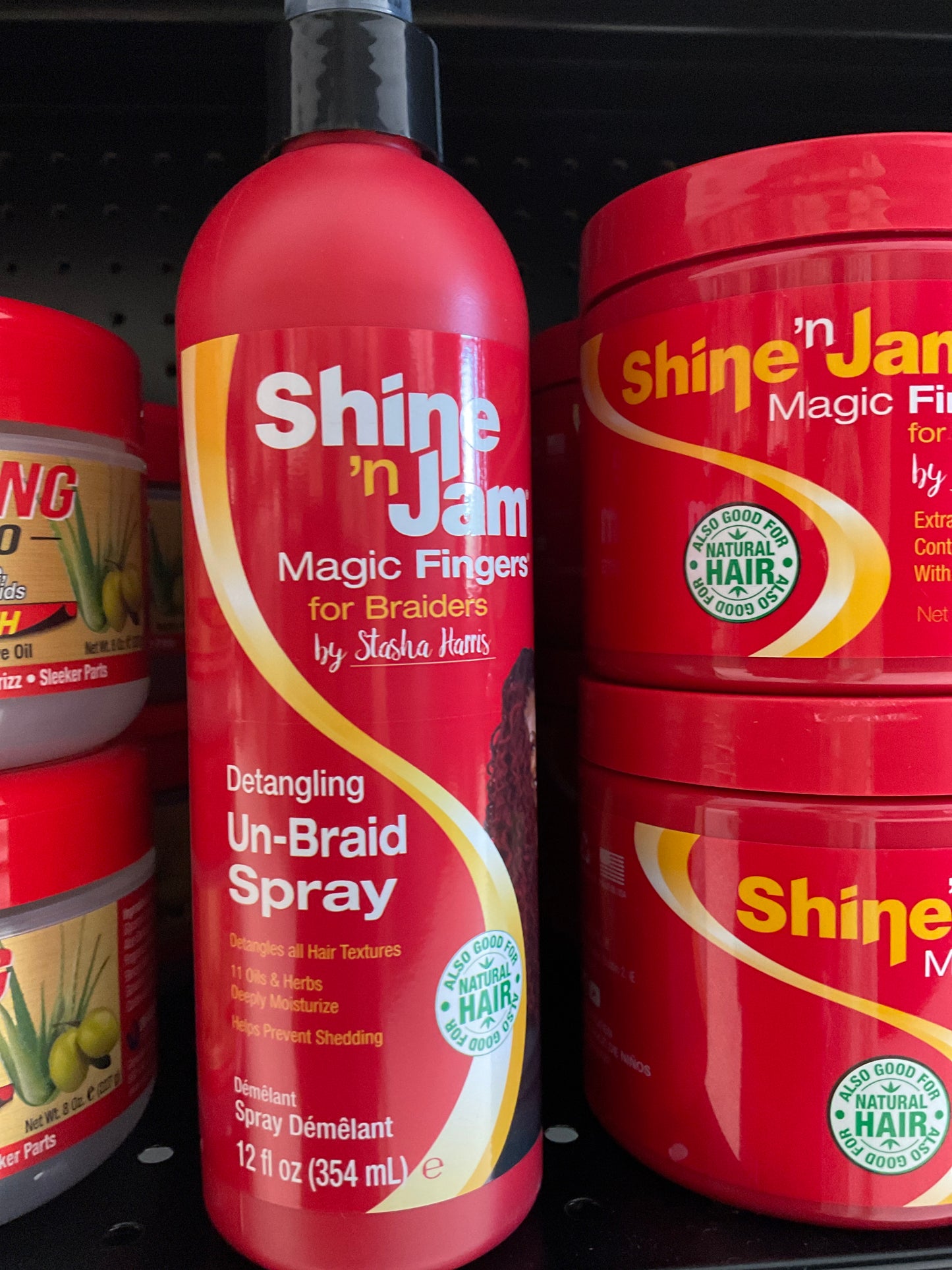 Shine n Jam Detangling Un-Braid Spray