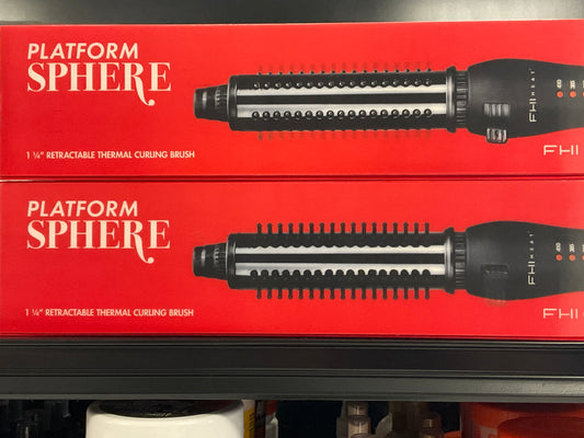 FHI Platform Sphere 1 1/4” Retractable Thermal Curling Brush