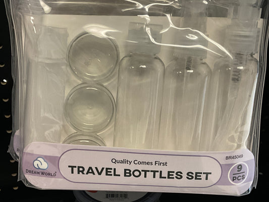 Travel Bottles Set (9pc)