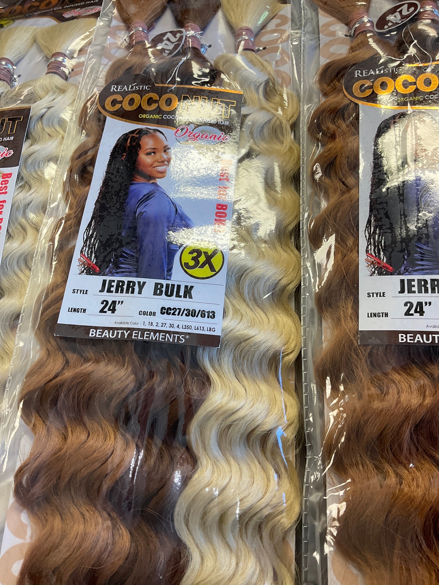 Realistic Coconut Bulk Hair