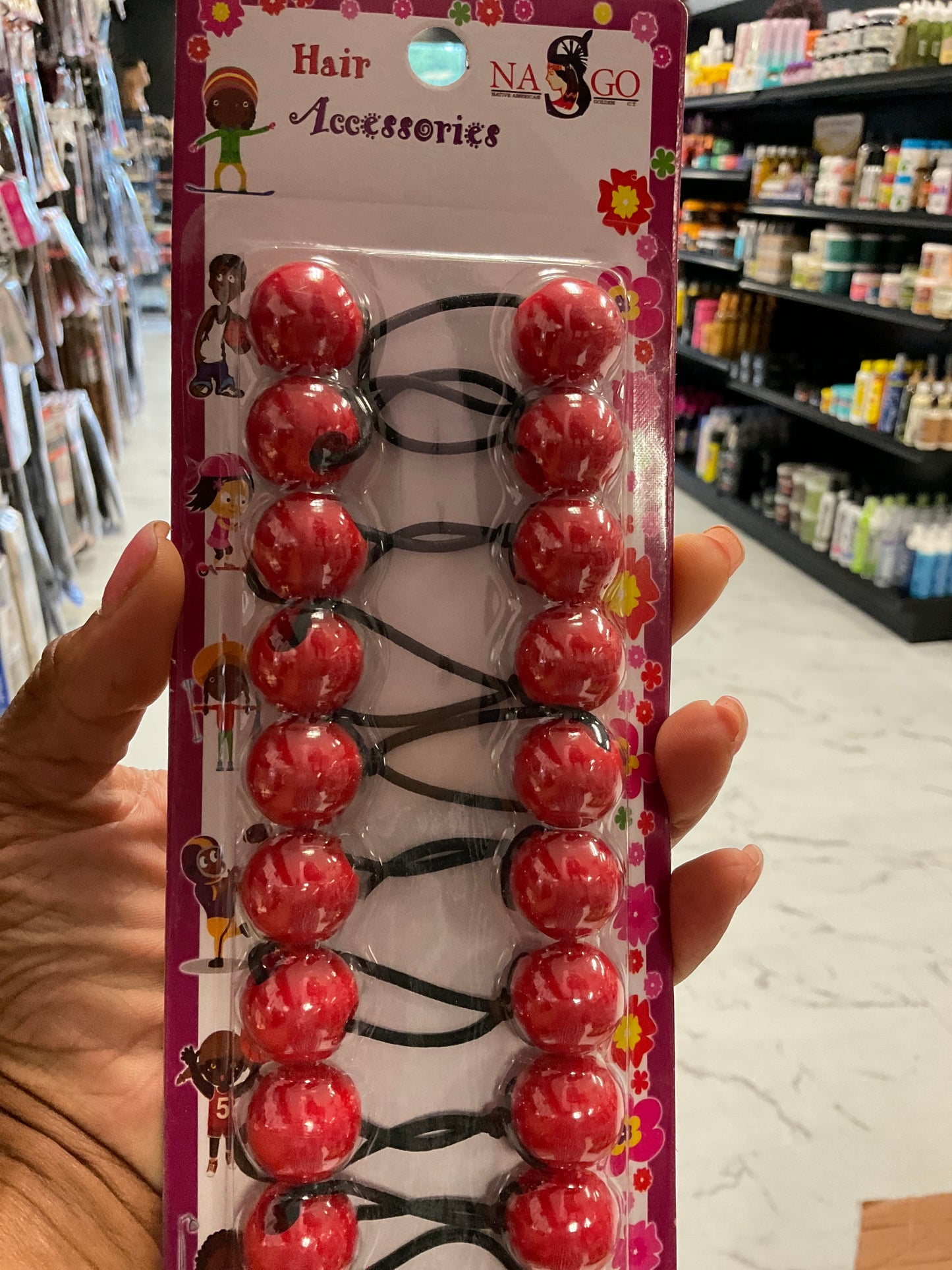 Hair Colored Balls