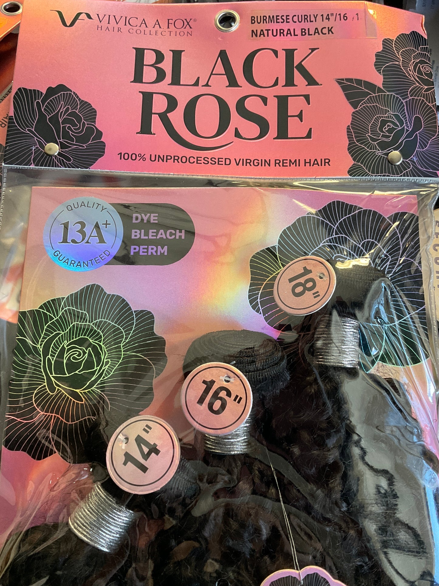 Vivica Fox Black Rose Unprocessed Bundles