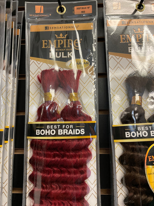 Empire BOHO Deep Bulk red 18”