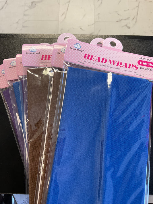 Head Wrap Assorted (wide)