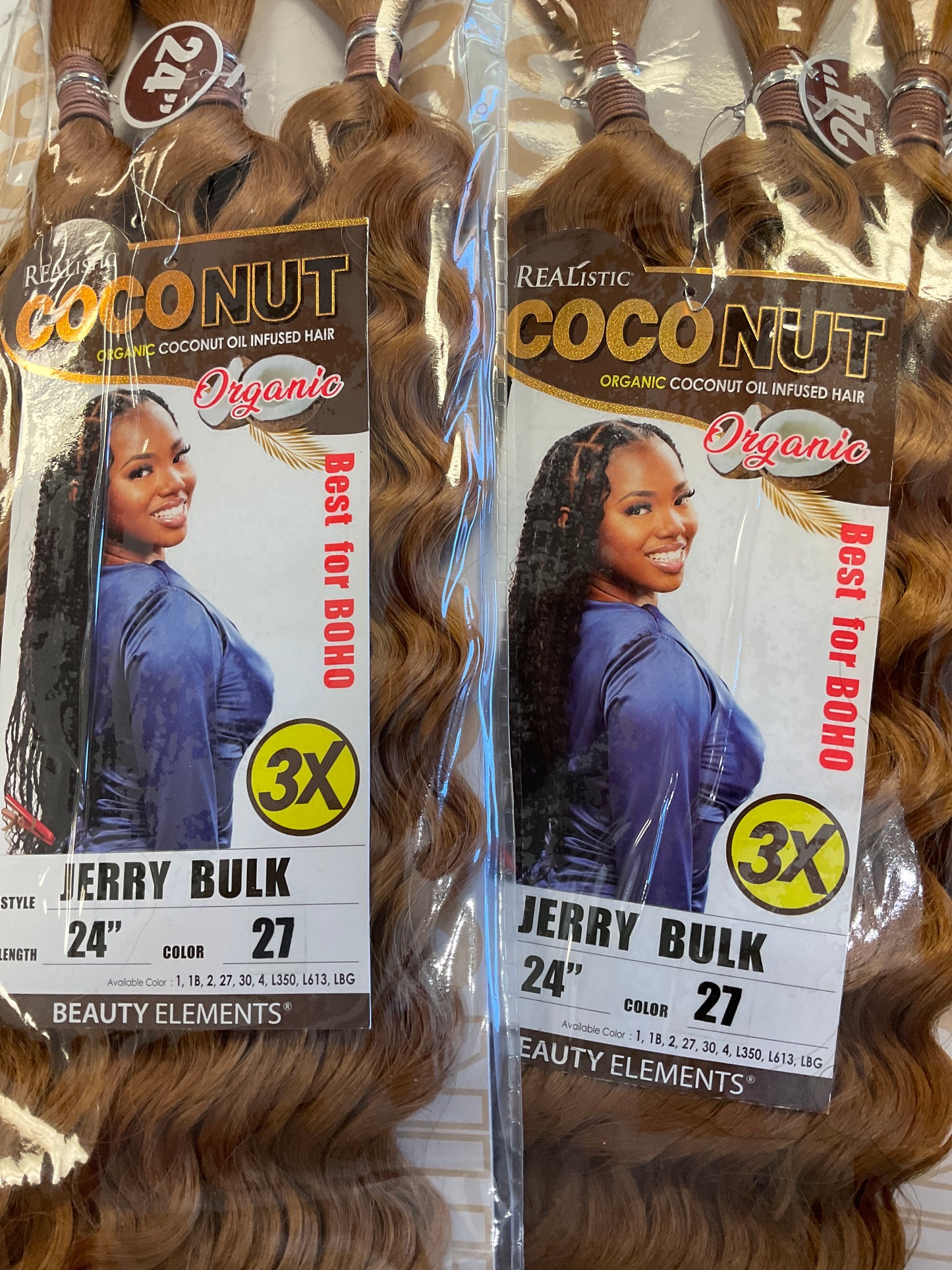 Realistic Coconut Bulk Hair