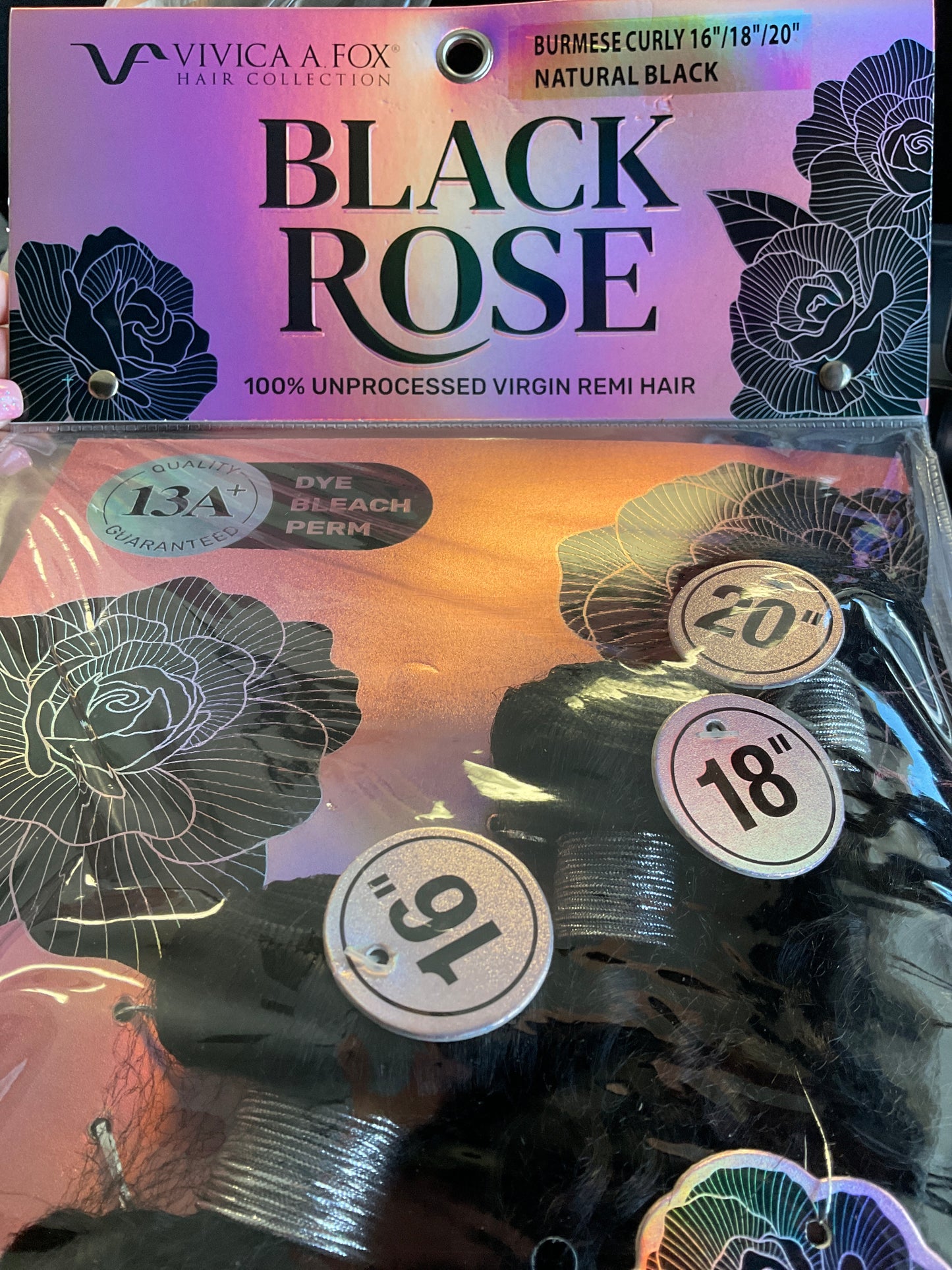 Vivica Fox Black Rose Unprocessed Bundles