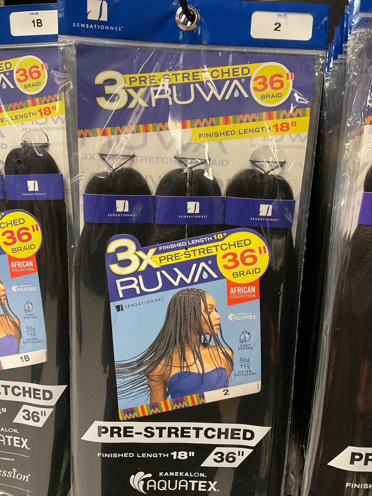 RUWA 3x 36” (18” finished)