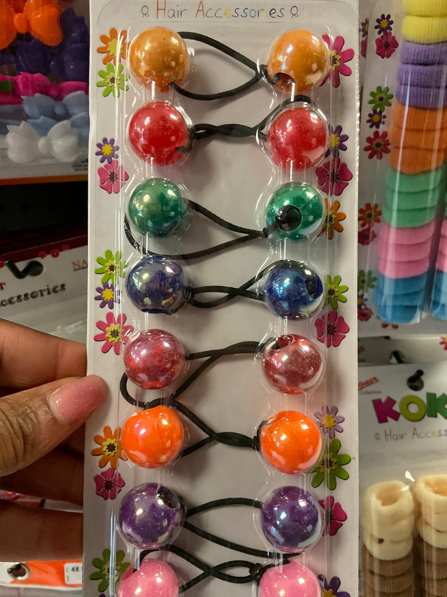 Hair Colored Balls