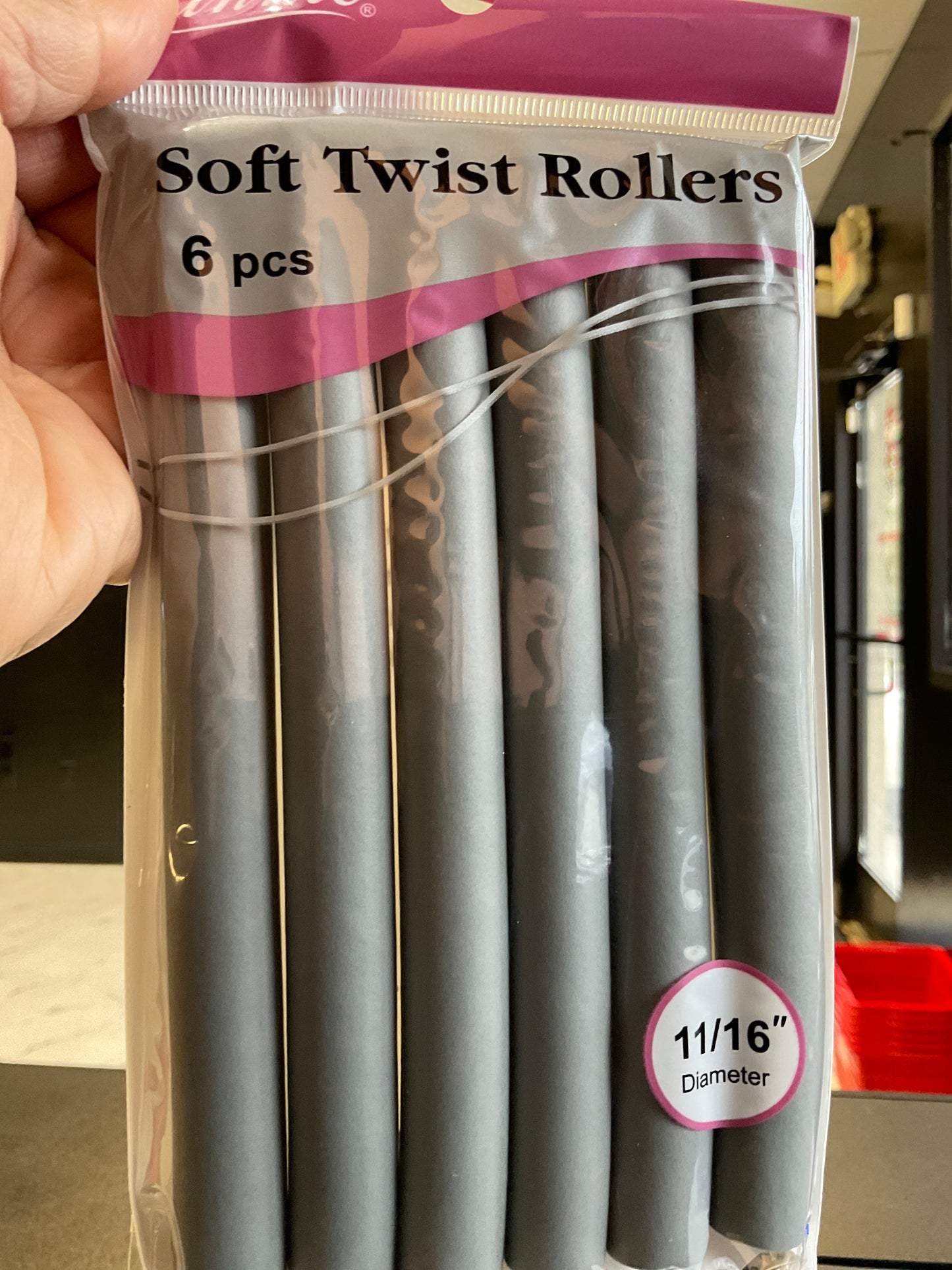 Annie Soft Twist Rollers Short 11/16”