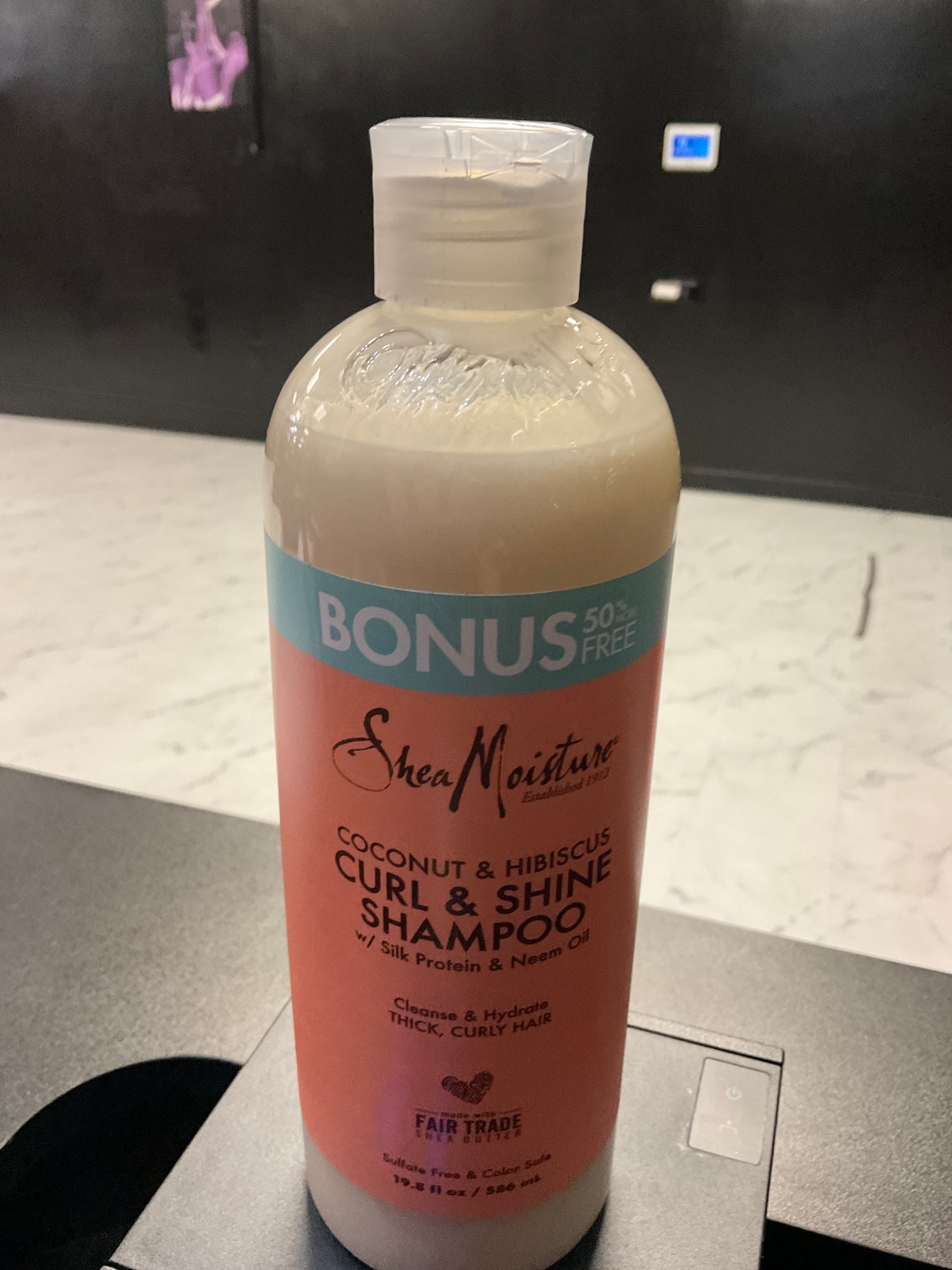 Shea Moisture Curl & Shine Shampoo BONUS